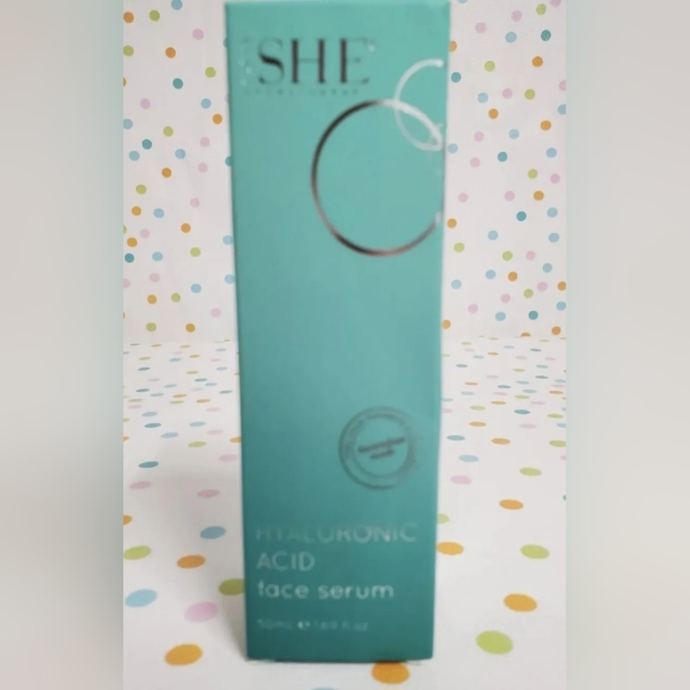 OM SHE Aromatherapy Hyaluronic Acid Face Serum 1.69 fl oz/50 mL